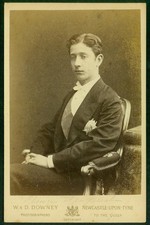 S11, 307-02, 1870s, Cabinet Card, Prince Louis Napoleon Bonaparte (1856-1879) picture