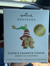 Hallmark 2026 Clove's Favorite Cookie - Limited Ed. - Gnome for Christmas - NIB picture