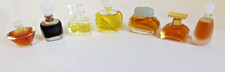 LOT OF SEVEN NAME BRAND MINI PERFUMES SEE DESCRIPTION FOR BRANDS UP TO .12 FL OZ picture