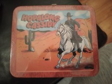 New Hallmark School Days Hopalong Cassidy Mini Lunch Box Sealed Never Opened picture
