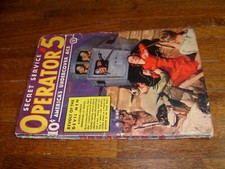 vintage OPERATOR 5 PULP MAY-JUNE 1938, REVOLT OF THE DEVIL MEN, GOOD picture
