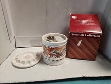 Vintage Avon New Fall Natural Home  Potpourri Warmer And Candle  picture