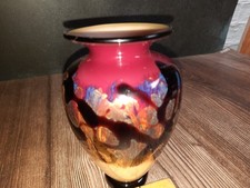 Micheal Nourot Sommerso Vase Signed, California Studio Art Glass 6