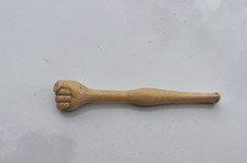 Small Hand Carved Antique Fist Hand Smoking Pipe Folk Art picture