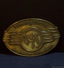 Running Strong American Indian Billy Mills Gold Medalist 40th Anniversary Buckle picture