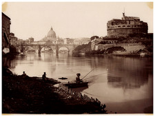 James Anderson, Roma, Castel Sant'Angelo Vintage Albums Print Album Print picture