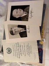 John F. Kennedy/ L. Johnson 1961 Inauguration Ceremony Invitation with Photos picture