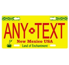 Novelty, Personalized State License Plates-New Mexico 2. Three Sizes Available picture
