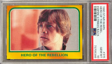 1980 Star Wars Empire Strikes Luke Skywalker #315 PSA 10 GEM MINT (RARE: Pop 15) picture