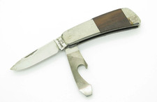 Vtg Kershaw Kai 5800 Seki Japan Bottle Opener Folding Pocket Knife (Unfinished) picture