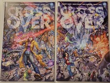 RARE Crossover 4 SCORPION COMICS TRADE DRESS VARIANT SET COA GORGEOUS COVER ART picture