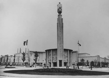 The France pavilion exhibition Brussels Belgium September 9 1935 Old Photo picture