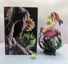 Dragon Ball Z Broly VS Super Saiyan Goku PVC Figure Statue Battle Diorama Boxed picture