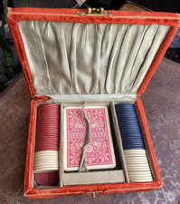 Antique US8a Russell & Morgan Bicycle 808 Lotus Back Playing Cards 52/52 + J picture