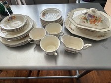 edwin knowles china set- Ben Franklin stores- picture