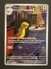Gumshoos 153/132 - Mega Evolution - Illustration Rare - Pokemon Card Foil picture