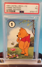 💥 1965 WINNIE THE POOH w/ Bee #1 RC PSA GRADED CARD CASTELL BROS.  💥 picture
