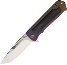 Medford TFF-4 Bronze & Violet Titanium & G10 Folding S45VN Knife 0144TT39A5 picture