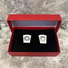 YORK RITE KEYSTONE HTWSSTKS Freemason Cufflinks Mason Cuff Links Masonic picture