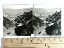 Valparaiso Bay Chile Stereoview Cityscape Maritime 21865 Early 1900s picture