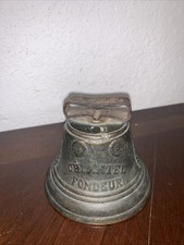 1878 Antique Saignelegier Chiantel Fondeur SOLID Brass Bell 3.25