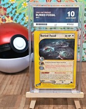 Pokémon TCG | UNIQUE ACE 10 | Buried Fossil | Skyridge 47/144 | 💫 1 of 1 POP 💫 picture