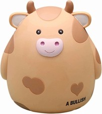 Cow Piggy Bank, Unbreakable Coin Box for Kids Saving Money picture
