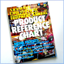 MODERN DRUMMER - 1987 / 88 - PRODUCT REFERENCE CHART - Equipment Annual picture