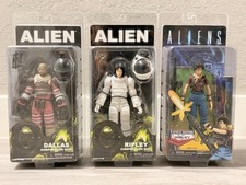NECA Alien Space Marine Lt Ellen, Ripley's & Dallas Compression Suit Lot NIP picture