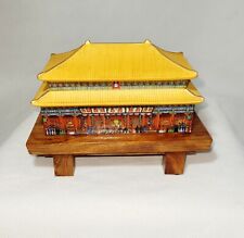 1991 Beijing Forbidden City Palace Museum Limited Edition Music Box With Stand picture