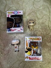 Mixed Lot of 4 RANDOM Pop Figures Characters Pre-Owned picture