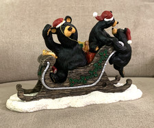 Jingle Bears Bear-Foots Big Sky Carvers Montana Artist Jeff Fleming picture