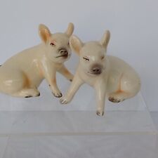 Vintage 2 Goebel W Germany Piglets Brother and Sister? Small Figurines Adorable picture