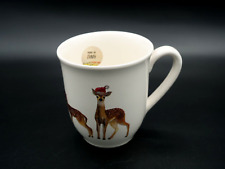 Ceramica Cuore Christmas Deer Coffee Mug Made in Italy picture