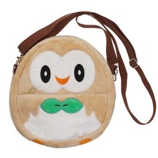 Pokemon Rowlet Plush Pochette Shoulder Bag  Maruyoshi Pocket Pouch New  picture