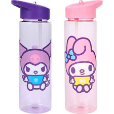 Bioworld • Sealed My Melody and Kuromi 24 oz. Water Bottle (2-Pack) • Ships Free picture