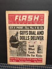 1966 Confidential Flash NewsPaper, Guys Dial and Dolls Deliver    (VRN10/O) picture