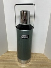 Nice Rare Vintage Stanley Aladdin Thermos 2qt 1/2 gal  w/Tote Bail Handle picture