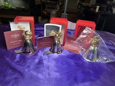 Gorham Annual Bell Lot 1996 1997 1998 Twelve Days of Christmas Silver picture