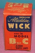 Vintage Aladdin Lamp Wick for Models B or C New Old Stock picture