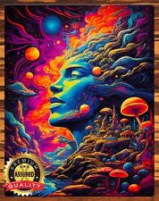 Psychedelic - Fantasy 2 - 1970s - Restored - Metal Sign 11 x 14 picture