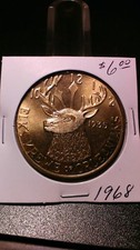 1968 Elks Bronze Doubloon - Mardi Gras picture