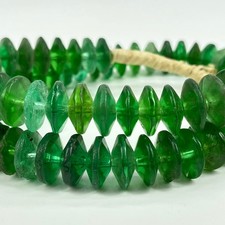Bohemian Vaseline Green Trade Beads picture