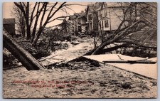 K28/ Chillicothe Ohio Postcard c1913 Kraemer Art Flood Disaster Hickory St 228 picture