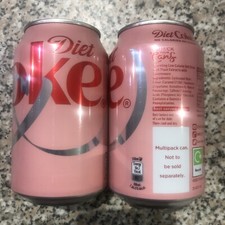Tickled Pink Limited Edition 2 Diet Coca Cola Unopened Check Your CanS. picture