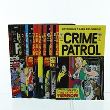 Crime Patrol #1-#10 Comic Set 1990's Gemstone EC Comics Reprints picture