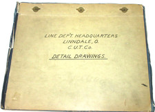 Cleveland Union Terminal 140 PAGE FOLDER Blueprints DRAWINGS 30S 40S CUT picture