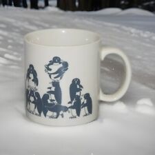 VTG 1979 Taylor & Ng Sexy Penguin Orgy Coffee Cup/Mug Japan picture