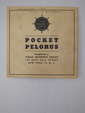 1939 Texaco Waterways Pocket Pelorus The Texas Company Marine Sales Division picture