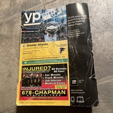 Vintage Greater Atlanta Georgia AT&T Yellow Pages Phone Book January 2016-2017 picture